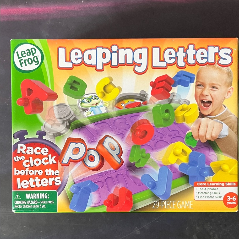 LeapFrog Leaping Letters Learning Game - Red, Yellow, Blue, Green